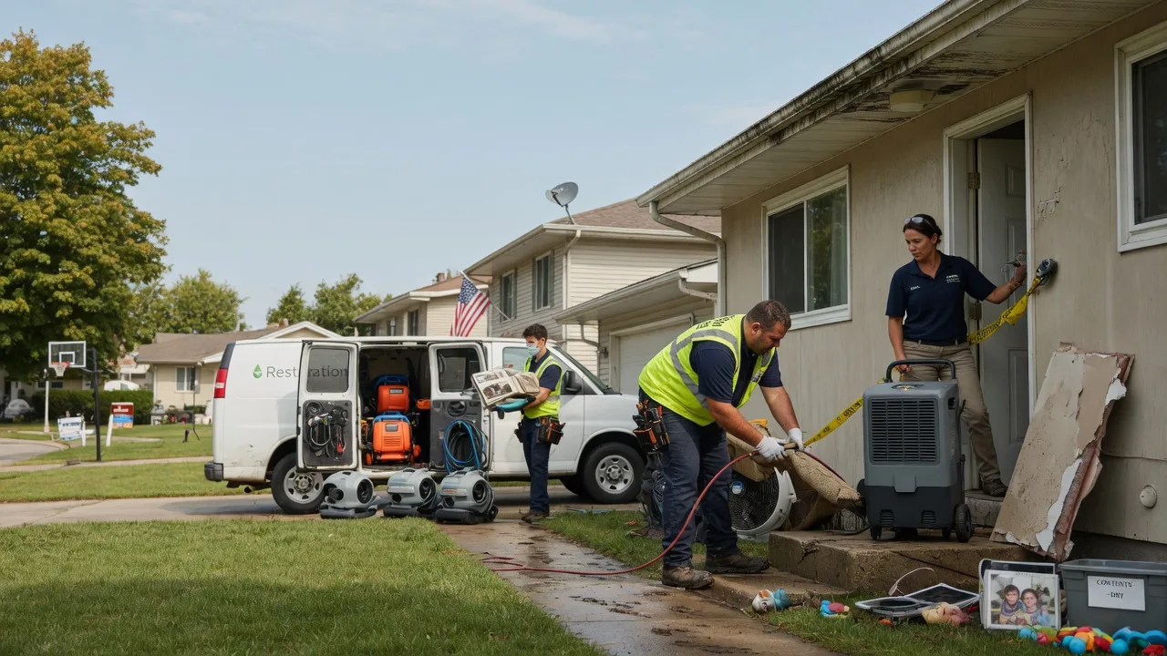 Water Damage Restoration in Denton, NC near me